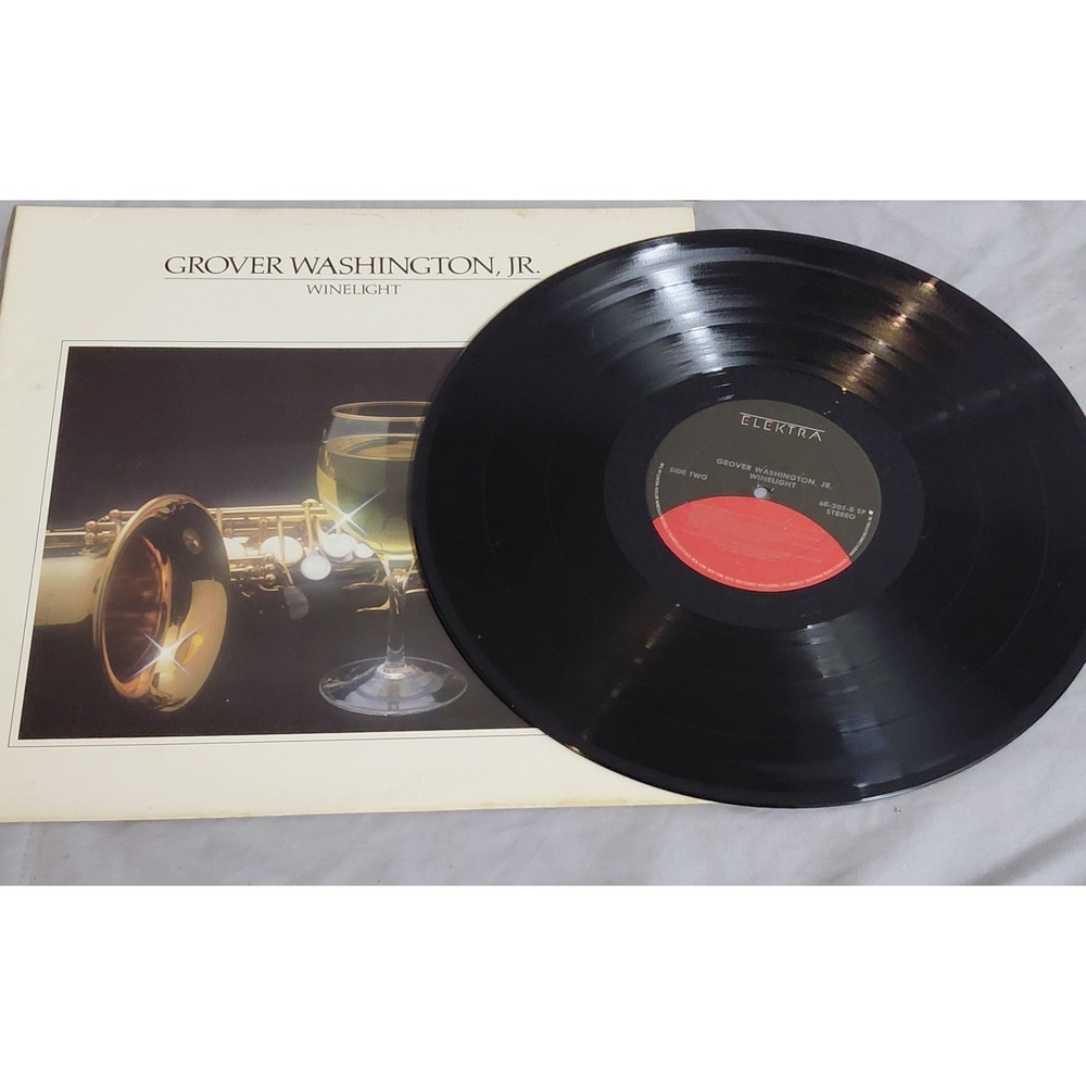 Grover Washington Jr. Winelight Vinyl LP 1980 Elektra 6E-305 Just the Two of Us